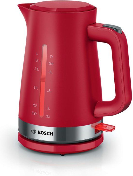 Bosch TWK4M224 Waterkoker - 1.7L - 2400W - Rood