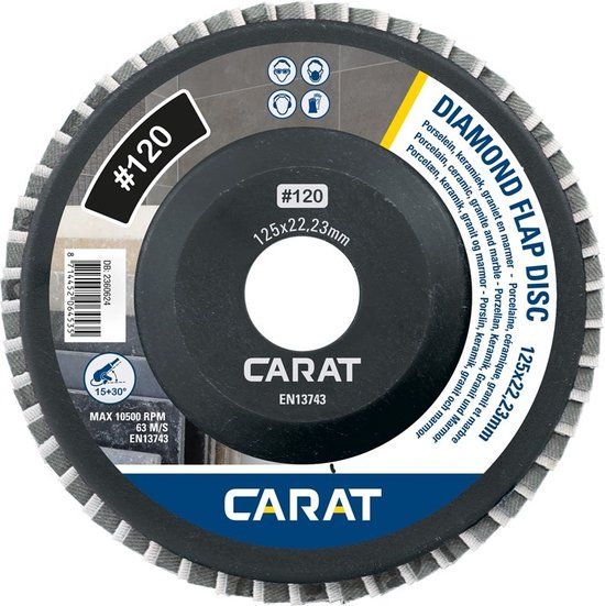 Carat Diamant Lamellenschijf Ø125mm #120 - EFD1200000
