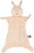 Trixie Mrs. Rabbit Doudou – Velours côtelé – Avec boucle pour tétine - Idéal comme cadeau de naissance