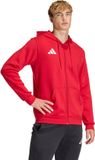 Adidas Performance Entrada26 Hoodie Met Lange Ritssluiting - Heren - Rood