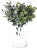 Bellatio Design Kunstplant takken Eucalyptus Cinera - 3x - 32 cm