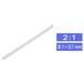 TRU COMPONENTS 1225488 Krimpkous zonder lijm Wit 1 mm 0.60 mm Krimpverhouding:2:1 per meter