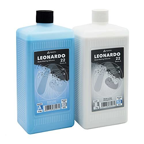 Algaplay Leonardo Molding Silicone – siliconenrubber speciaal voor het maken van mallen die trouw reproduceren, zelfs de kleinste details (2 kg)