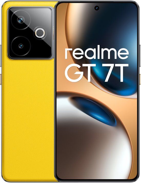 Realme realme GT 7T 17,3 cm (6.8") Dual SIM Android 15 5G USB Type-C 12 GB 512 GB 7000 mAh Geel