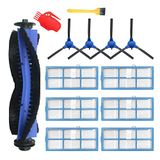 MARKELL Hoofdborstel, zijborstels, HEPA-filter, compatibel met DK600 robotstofzuigeraccessoires