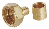 Somatherm S2301-12-15 verbindingsstuk met draaimoer 12 15 x 21 (x10), grijs