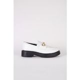 Moschino Loafer White Taille: 37