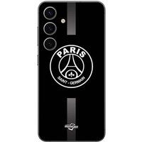 Maniacase Beschermhoes Samsung Galaxy S25 psg logo jordan gris fond noir