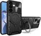 Techsuit Hoesje geschikt voor Samsung Galaxy S24 FE - CamGuard Pro Back Cover - Zwart