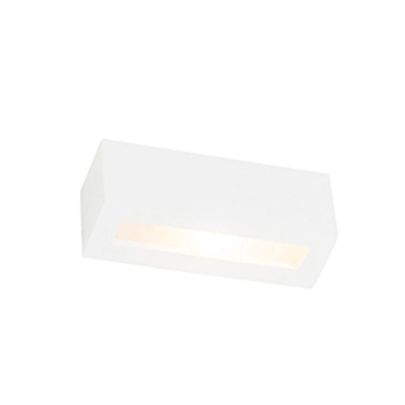 QAZQA Tjada Novo - Moderne Wandlamp - Wit