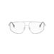 Fendi Lunettes de vue Homme Argent Pilote 58mm
