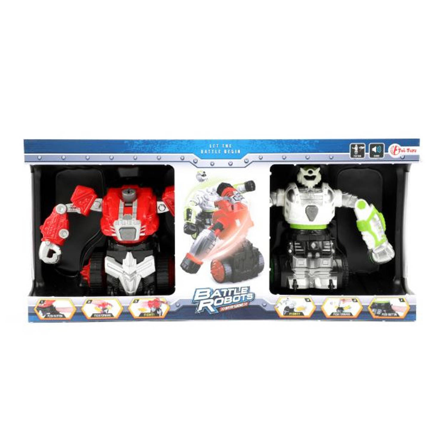 Toi Toys Battle Robots 2 stuks