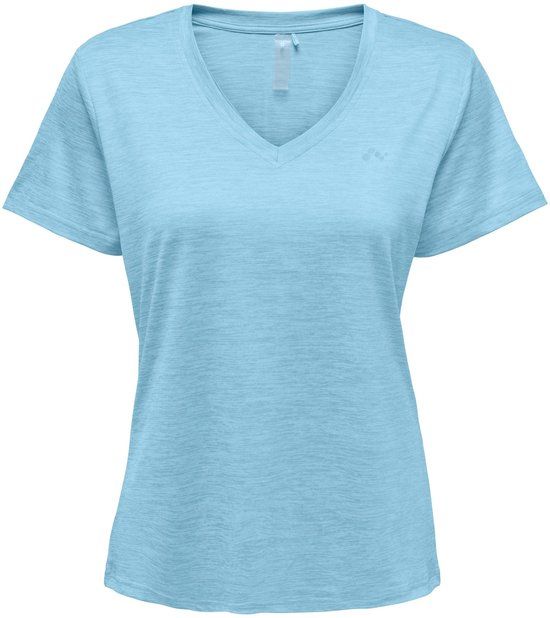 ONLY Core Life Shirt Dames Lichtblauw - Maat L