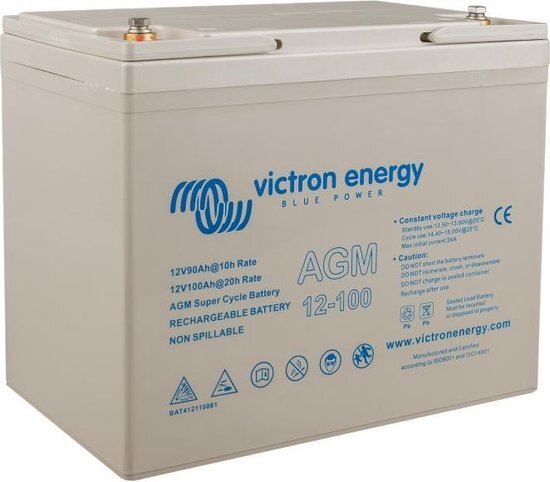 Victron Energy Victron AGM 12V 100Ah Super Cycle batterij C20