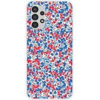 Samsung Galaxy A13 4G Liberty wiltshire bleu bedrukt siliconen hoesje