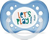 DODIE MAM ES10 - Set van 3 anatomische fopspenen - Blauw - Voor baby's +18 maanden