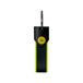 Autosleutelhanger Opel Autosleutelhanger, robuust en duurzaam, ringsluiting, ideaal als cadeau, 90 x 20 mm (neongeel logo geel)