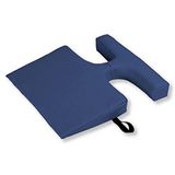 3B Scientific comfortkussens met uitsparingen, steunhulp, geschikt voor zwangere vrouwen, blauw