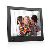 Electronic Fotolijst, digitaal, elektronisch, 20,3 cm, IPS-scherm 4: 31024 x 768 digitale fotolijst bewegingsmelder 1080p 720p videospeler stereo/mp3/kalender/uur