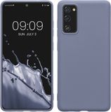 kwmobile telefoonhoesje geschikt voor Samsung Galaxy S20 FE - Hoesje voor smartphone - Back cover in lavendelgrijs mat