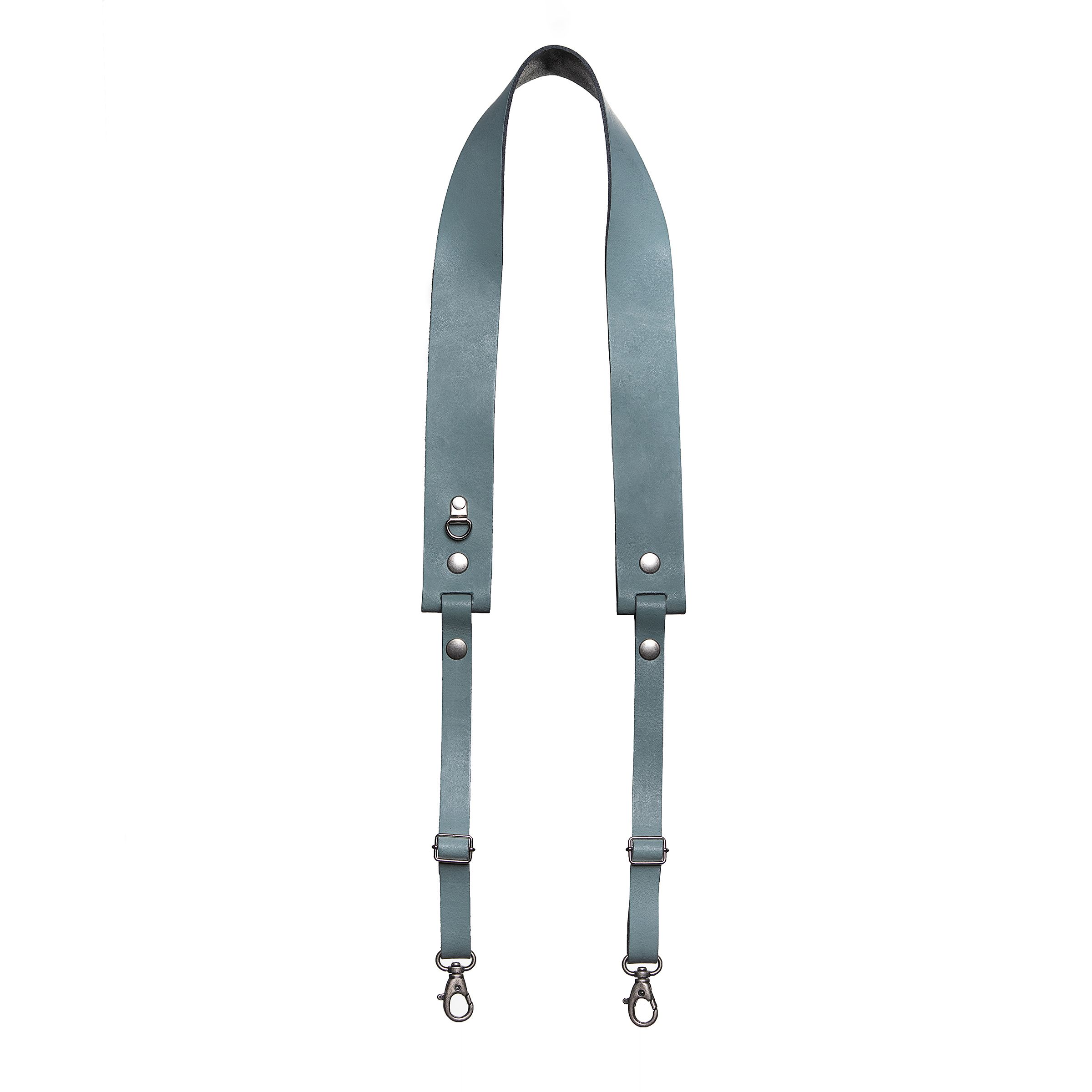 The Hantler Camera Neck Strap - Steel Blue