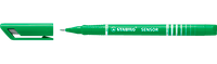 Stabilo Sensor - Fijnschrijver - Groen, Wit - 1 stuk