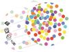Haza original Haza Witbaard Uitnodigingskaarten confetti 6 stuks