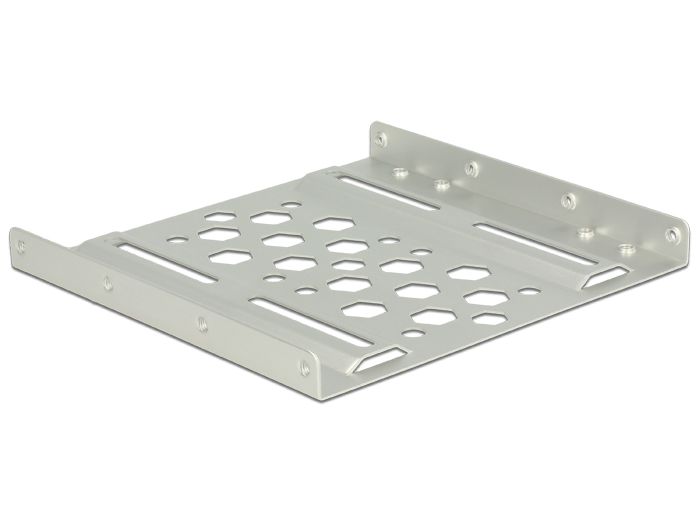 DeLOCK 21289 Drive bay panelen Zilver Aluminium 2 inch