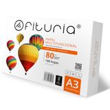 ofituria A3-papier, 80 g, 100 vel, multifunctioneel papier, voor inkjet- en laserprinters, 297 x 420 mm, ideaal voor kantoor en thuis, 100 vellen