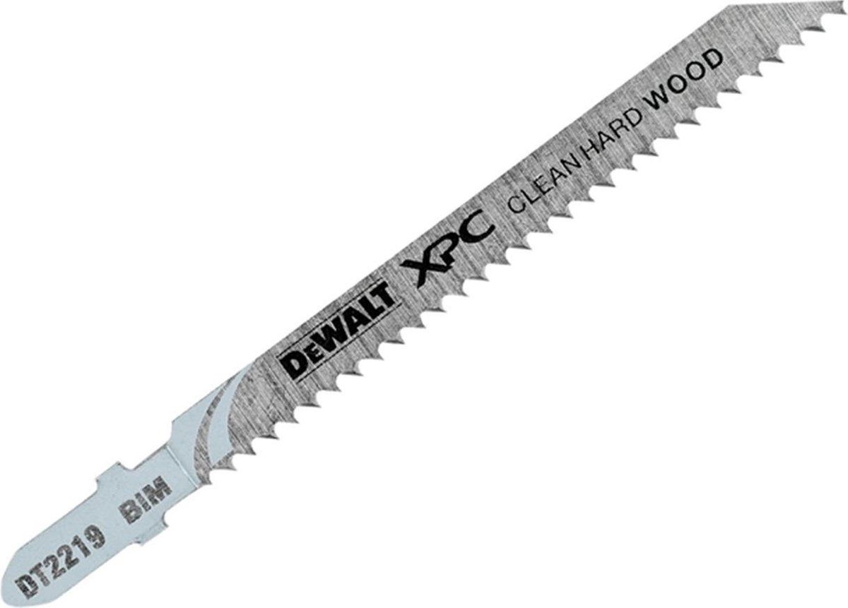 DeWalt XPC houtsteekzaagbladen (100-70-2,5 mm, max. Zaagdiepte 30 mm, BIM (Clean Hard Wood) T-opname) DT2219