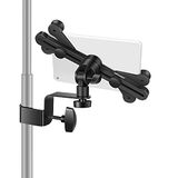 Neewer Microfoonstandaard/tablethouder, verstelbare standaard, 15,2-27,9 cm groot, met 360 graden zwenkscharnier als houder voor Apple iPad, Pro Air Mini, Google Nexus, Samsung Galaxy