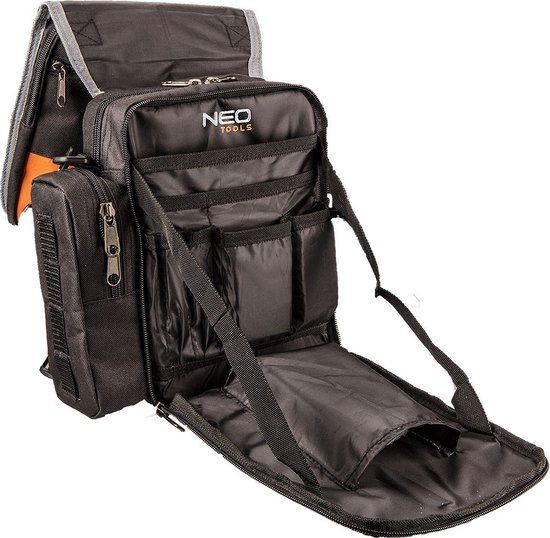 Neo Tools Schoudertas - Grijs - Polyester - 25x24x10 cm - 84-315