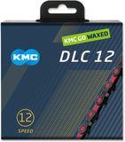 KMC DLC 12 Waxed - Black / Pink