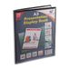 A3 Habercrafts A3 20 Pocket (40 Views) Flexibele Hard Cover Display Book Presentation Folder Folio