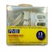 PME AN301 Nummersnijders, voor Sugarcraft en Cake Decorating Set van 13, Wit, 5 x 1,3 x 5 cm
