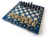 Merkloos Premium Houten Schaakspel met Opvouwbaar Bord