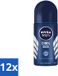 Nivea Cool Kick déodorant roll-on pour hommes 12 x 50 ml