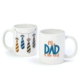 Mopec G724.3 keramische mok My Dad Is The Best Engels Ø 8 x 9,5 cm