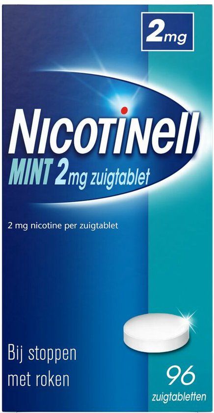 Nicotinell Zuigtablet Mint 2mg - 96 stuks