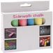Inspirion Stoepkrijt - 18x stuks - Multi color - Dik krijt - Buiten speelgoed - Voor kinderen