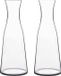 Bormioli Rocco Glazen water karaffen van 1 Liter - 3x - Atelier- Sapkannen/waterkannen/schenkkannen - H28 cm