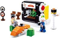 Sluban Sushi Foodcourt Kiosk 320 Pièces Argent Enfants