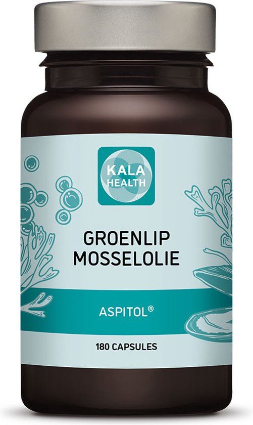 Aspitol Groenlipmosselolie Capsules 180 stuks