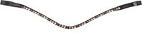 Waldhausen X Line Frontriem Glam, Zwart