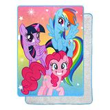 Northwest My Little Pony Rainbow Surprise polyesterdeken, 152,4 x 203,2 cm