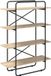 vidaXL Boekenplank 4-laags Sonoma Eiken 100 x 35 x 140 cm