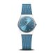 Bering 12927-308 Polshorloge Dames Kwarts Saffierglas Staal Blauw Zilverkleurig