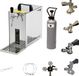 Lindr Complete Set - Biertap PYGMY 25 LE, 1-kraans, 35 m³/h - met Set van 4 Fustkoppeling - Droogkoeler - Bierkoeler
