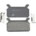 EBC Blackstuff plaquettes de frein (organiques) voor Harley Davidson ®-tOURING-fLT (,), fLHT fLHTCI/tOURING SERIES fLHT FLHTCI)