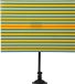 OEM Shenzhen Haorui Industrial Technology Co., Ltd. Lijnkaart Reflector Board met LED Licht en USB Acryl Blauw - Geel